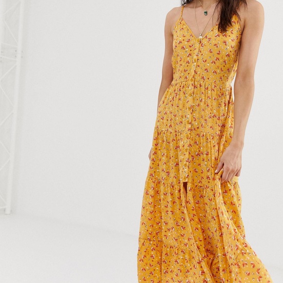 Band of Gypsies Floral Maxi Dress - Picture 3 of 8